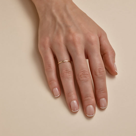 2 mm Gold Band: Classic 14K Gold Ring