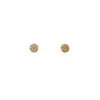 Sparkling diamond cluster stud earrings - elegant floral-inspired design for luxurious shine