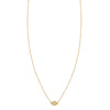 14K Gold Evil Eye Necklace