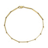 Gold Bar Chain Bracelet
