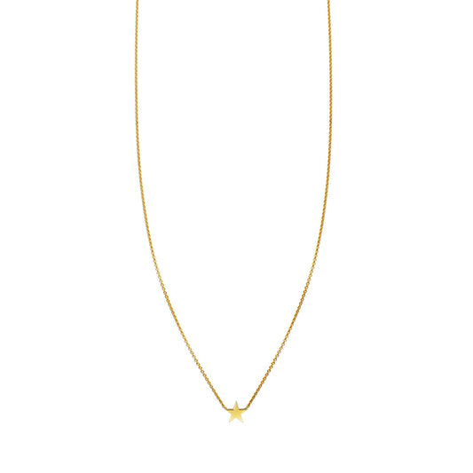 Elegant gold star necklace - celestial-inspired pendant for timeless sparkle