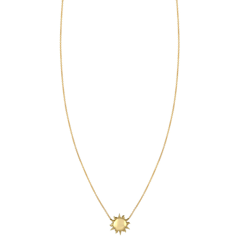 Gold Sun Necklace
