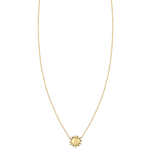 Gold Sun Necklace