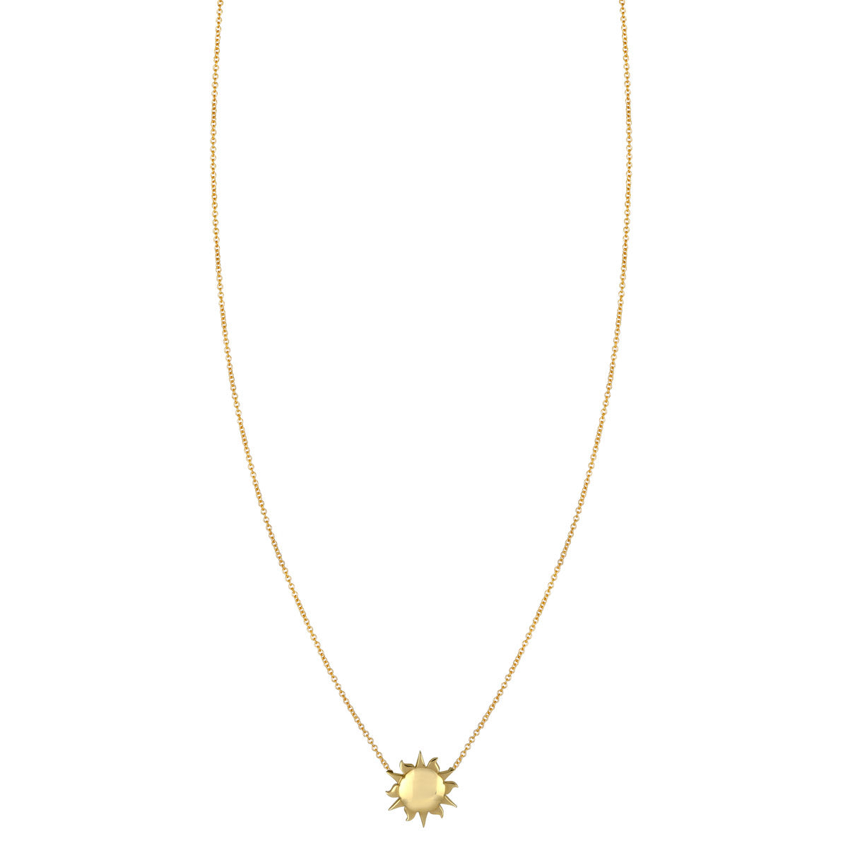 Gold Sun Necklace
