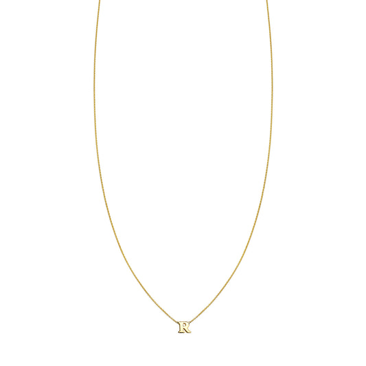 Bold initial necklace - timeless personalized luxury jewelry