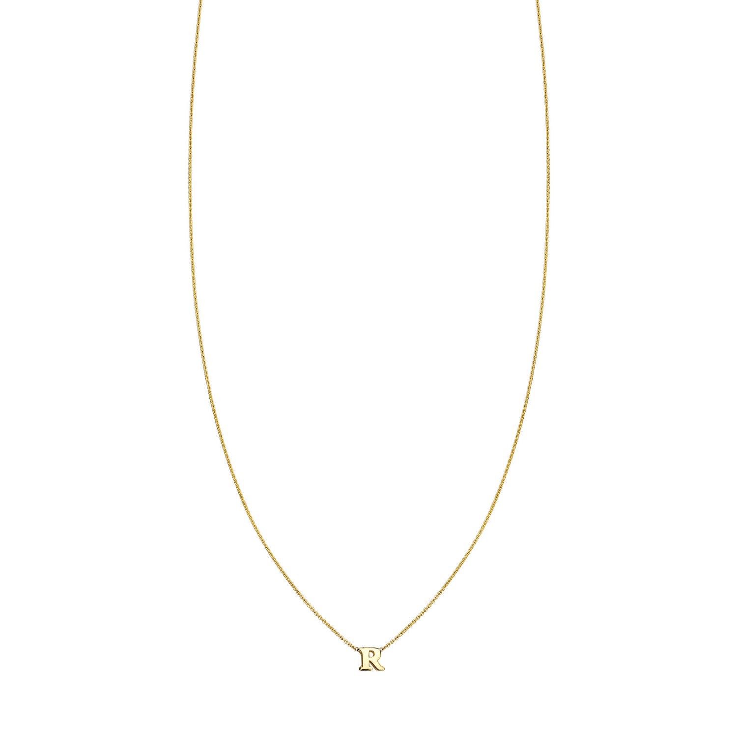 Bold initial necklace - timeless personalized luxury jewelry