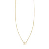 ohm dainty charm petite necklace PRN 382 14KY