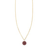 red ruby medallion necklace prn 503 r