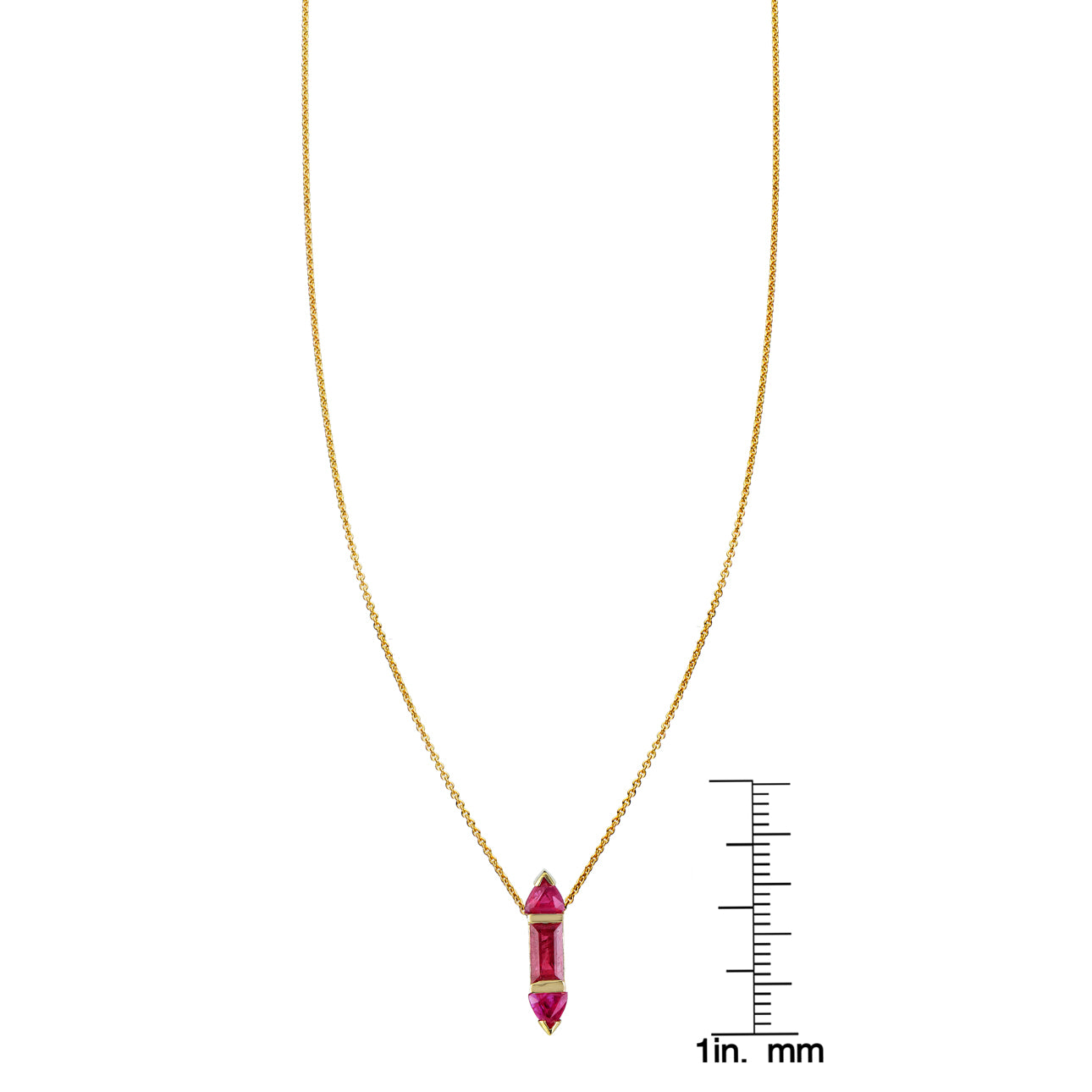 ruby window charm necklace_1
