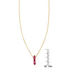 ruby window charm necklace_1