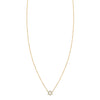 Small Diamond Star of David Necklace