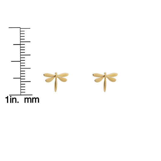Tiny Dragonfly Earrings