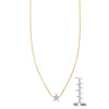 white diamond star necklace PRN031 WD_1
