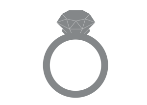 Icon representing real gold jewelry handmade in NYC.